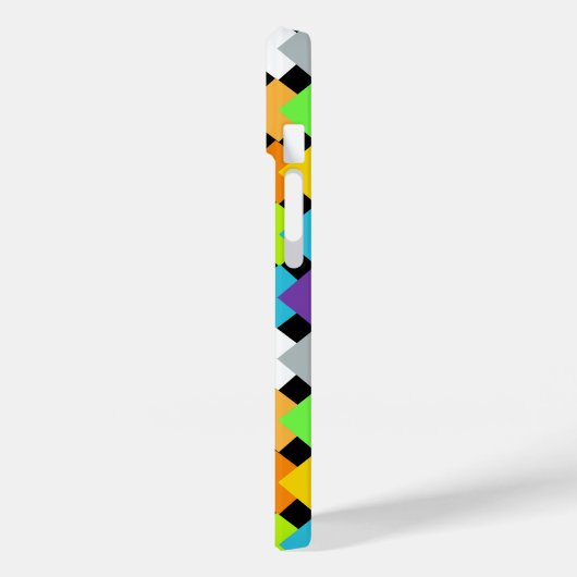 Neon Diamonds Case-Mate iPhone Case (Achterkant / Links)