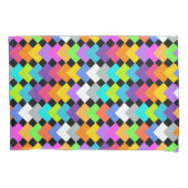 Neon Diamonds Kussensloop (Voorkant)