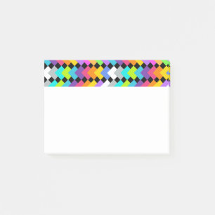 Neon Diamonds Post-it® Notes
