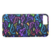 Neon Dinosaurs Case-Mate iPhone Case (Achterkant (Horizontaal))