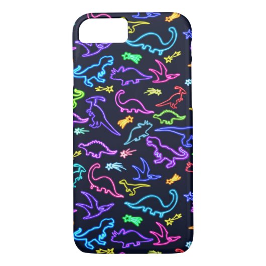 Neon Dinosaurs Case-Mate iPhone Case (Achterkant)