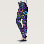 Neon Dinosaurs Leggings (Links)