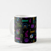 Neon Disco Coffee Mug (Devant gauche)