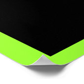 neon dj girl grafisch poster (Hoek)