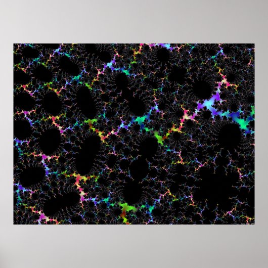 Neon Doily Poster (Voorkant)