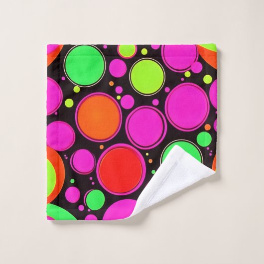 Neon Dot (Gant de toilette)