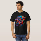 Neon Dragon T-shirt (Voorkant volledig)