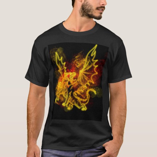 Neon Dragon T-shirt (Voorkant)