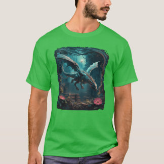 Neon Draken Stad vintage T-shirt