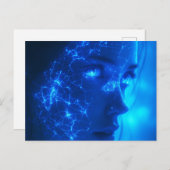 Neon Dreams Briefkaart (Voorkant / Achterkant)