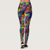 Neon Dreams CBDOilPrincess Leggings (Achterkant)