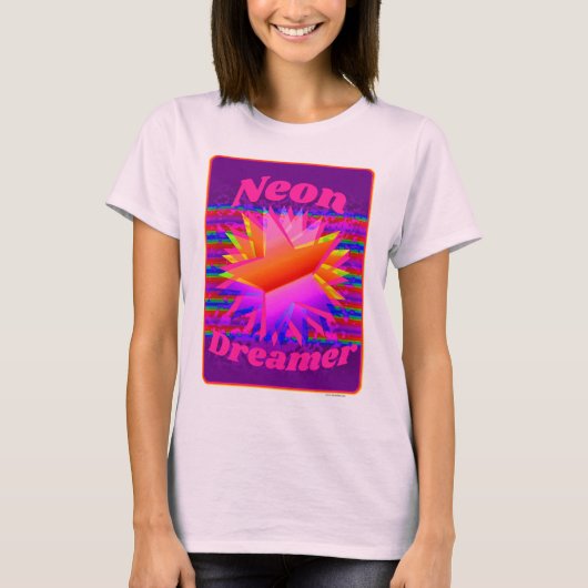 Neon Dreamweaver Geweldige  design voor esthetisch T-shirt (Voorkant)