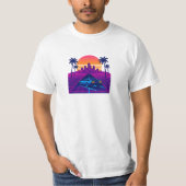 Neon Drive Men's T-Shirt (Devant)