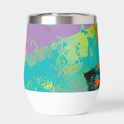 Neon Dromen Abstract (Achterkant)