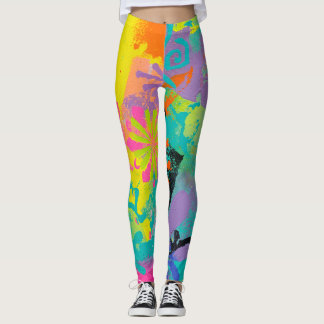 Neon Dromen Abstract Leggings