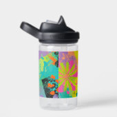 Neon Dromen Abstract Waterfles (Rechts)