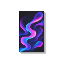 Neon Dromen Abstracte Wandkunst | Modern Kleurrijk