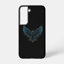 Neon Eagle Samsung Galaxy S22 Hoesje