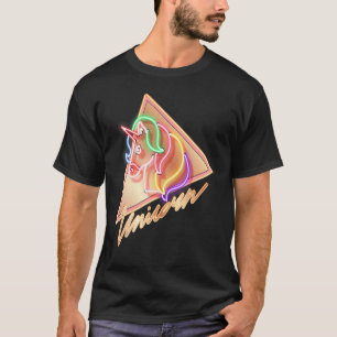 Neon Eenhoorn Vogue Stijl T-shirt