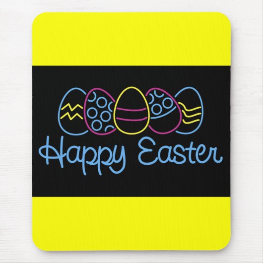 Neon Eggs - Muismat (Voorkant)