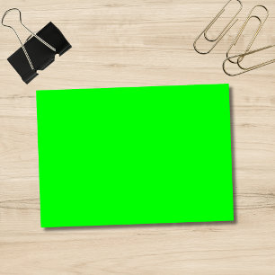 Neon Elektrische Groene Stevige Kleur Klassieke Post-it® Notes