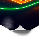 Neon Elk Poster Perfect Poster (Hoek)