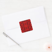 Neon Eon 12 Vierkante Sticker (Envelop)