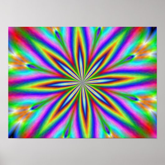 Neon Explosion Poster (Voorkant)