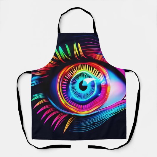 Neon Eye Dream Schort (Voorkant)