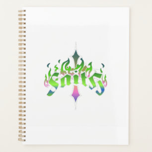 Neon Faith - Croix Flamme Gothique Art
