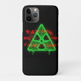 Neon Fallout iPhone 11 Pro Hoesje