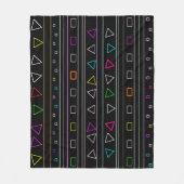 Neon Fiesta Fleece Blanket (Voorkant)