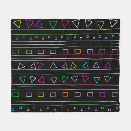 Neon Fiesta Fleece Blanket Deken