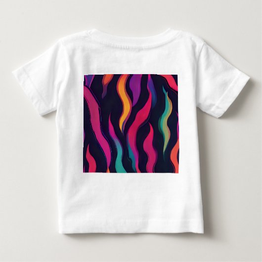 Neon Fire Flame (Achterkant)