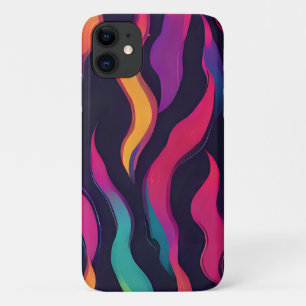 Neon Fire Flame iPhone 11 Hoesje