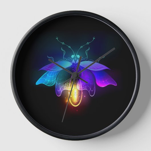 Neon Firefly op zwart (Voorkant)