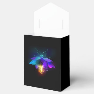 Neon Firefly op zwart Bedankdoosjes