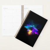 Neon Firefly op zwart Planner (Display)