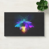 Neon Firefly op zwart Post-it® Notes (Kantoor)