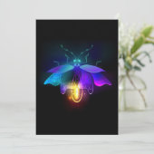 Neon Firefly op zwart Programma (Staand voorkant)