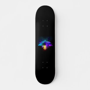 Neon Firefly op zwart Skateboard