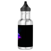 Neon Firefly op zwart Waterfles (Rechts)