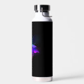 Neon Firefly op zwart Waterfles (Links)