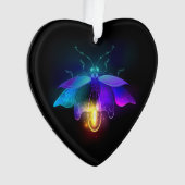 Neon Firefly sur noir (devant)