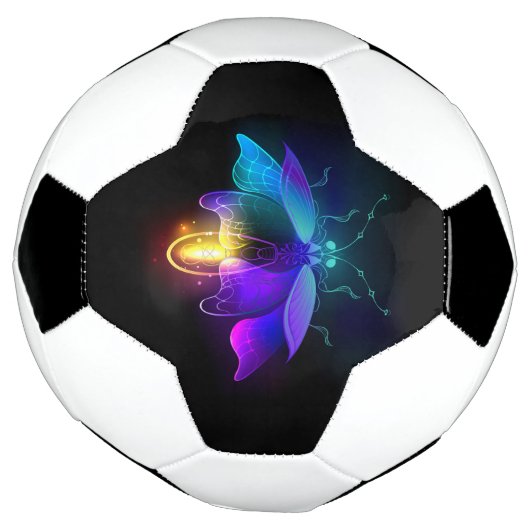 Neon Firefly sur noir (Tourné)