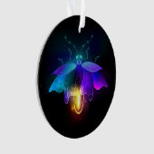 Neon Firefly sur noir (devant)