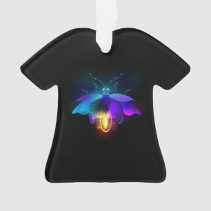 Neon Firefly sur noir