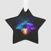 Neon Firefly sur noir (dos)