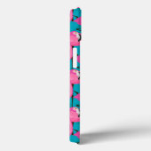 Neon Flamingos Case-Mate iPhone Case (Achterkant / Rechts)