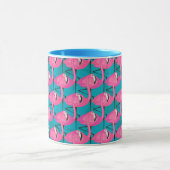Neon Flamingos Mok (Midden)